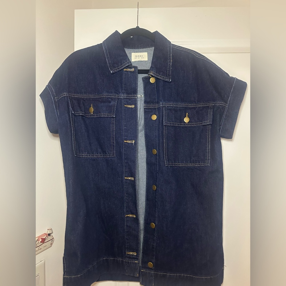 DISSH Indigo Denim Shirt